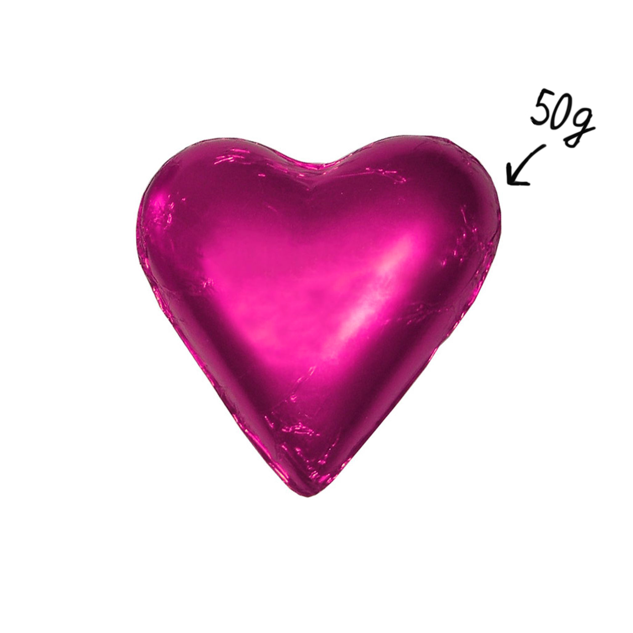 Herz Neonpink