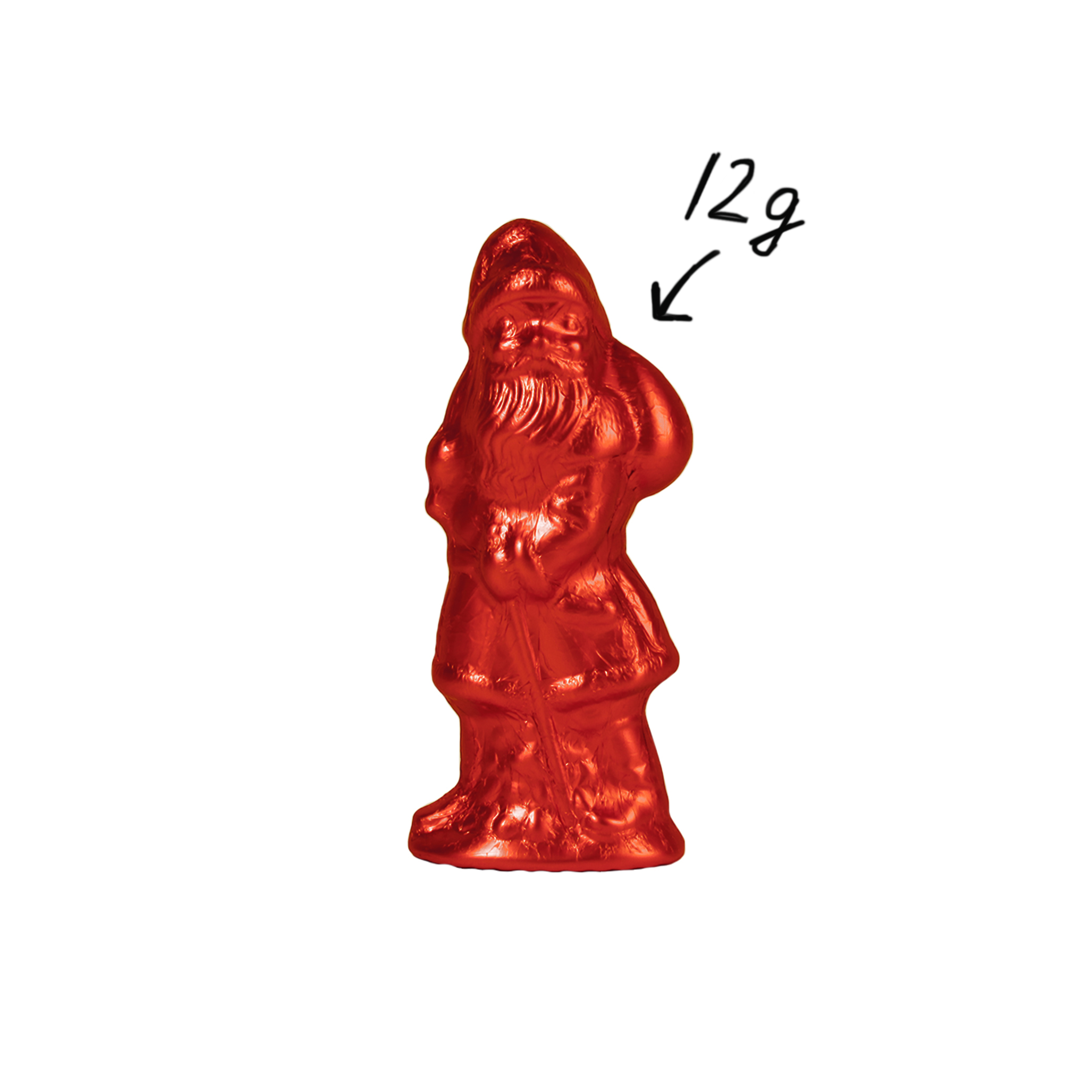 Weihnachtsmann 12g Rot