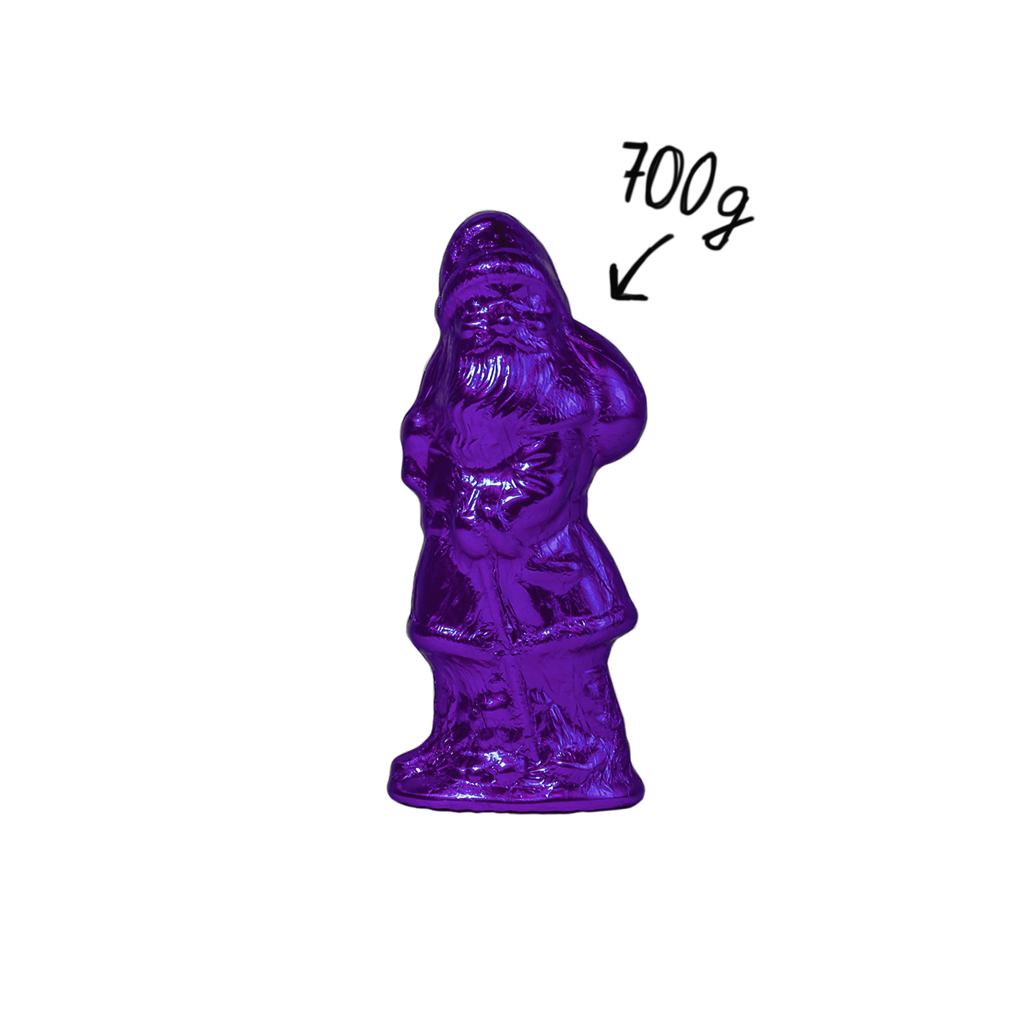 Weihnachtsmann 700g Marineblau