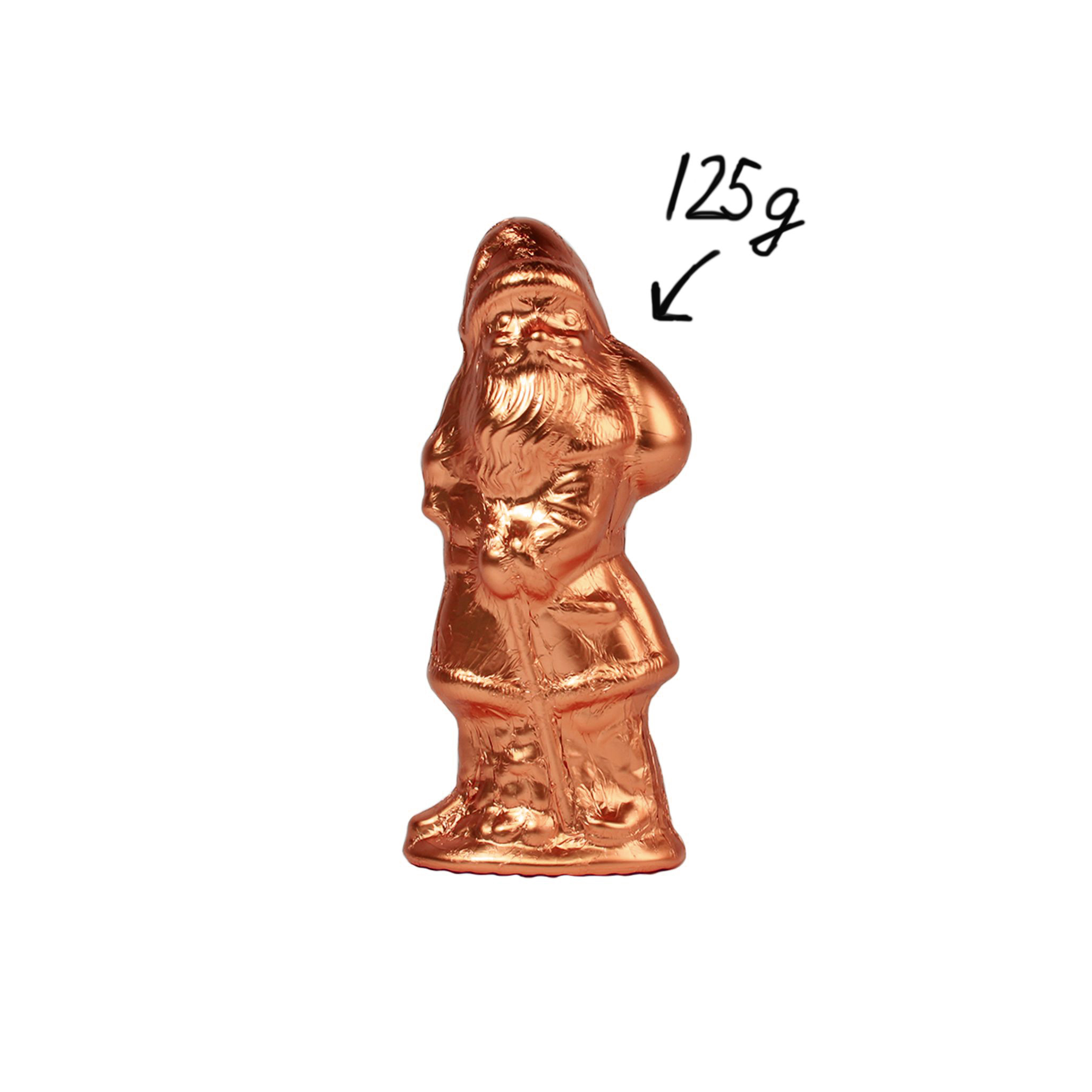 Weihnachtsmann 125g Kupfer