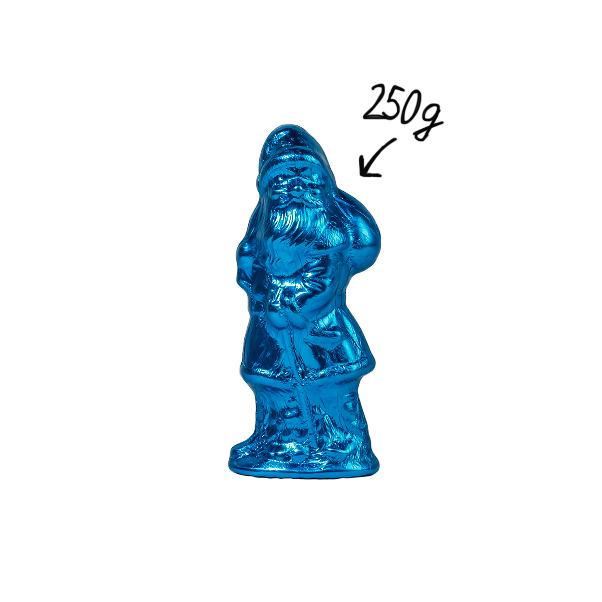 Weihnachtsmann Blau