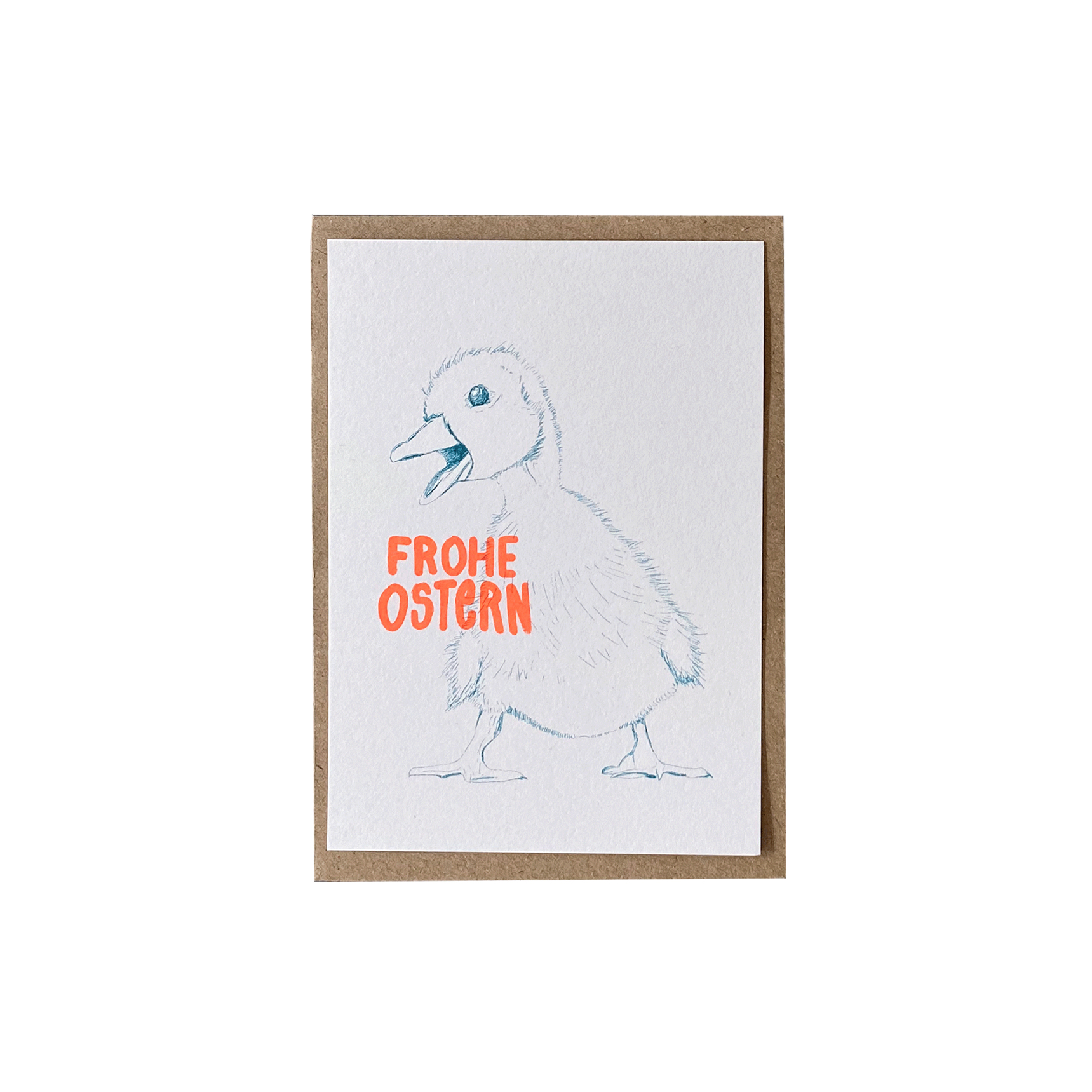 Postkarte Küken